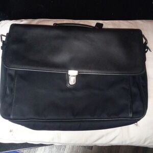 Coach Black Leather Men's Bag